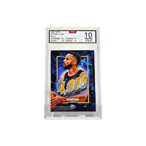 Topps Curry Star Card 10 Оцененная Спортивная Картина 1 Упаковка