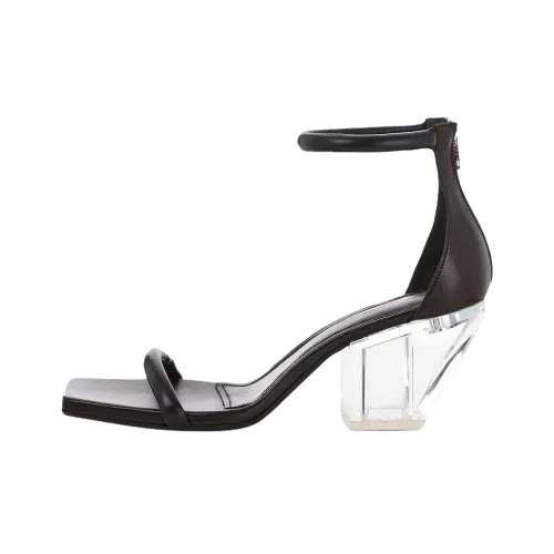 RICK OWENS совместный бренд RO One Ремень Сандалии Женские Черный