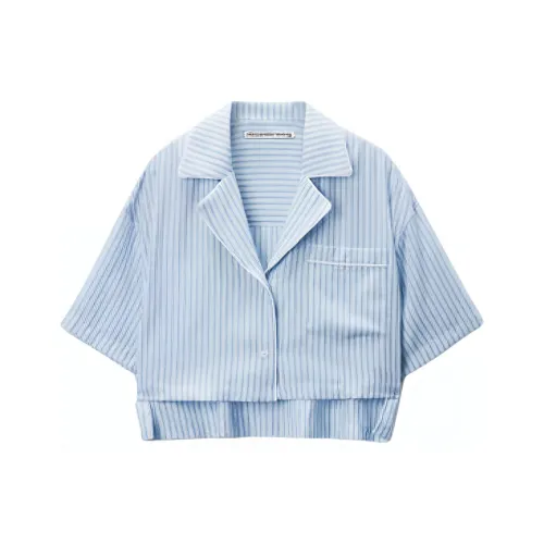 Alexander Wang Рубашка Женская Синяя