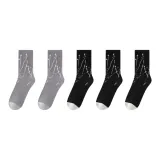 5 упаковок подарочных коробок комплект (Черный 3 + Серо-синий 2)