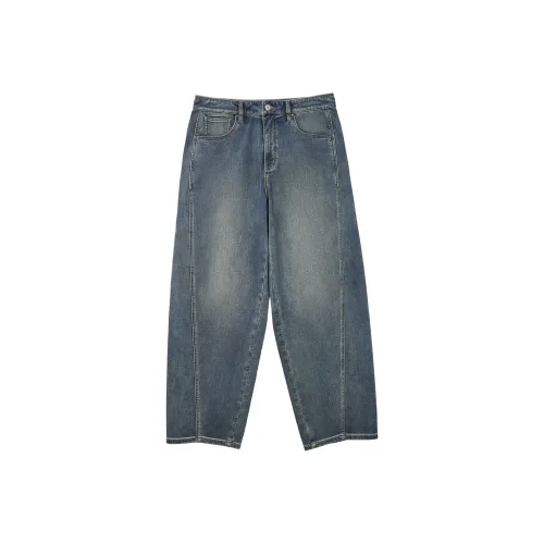 JACK JONES A14 Темный деним синий Мужские джинсы