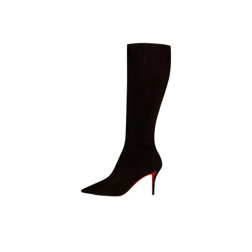 CL MISS Z Botta Колено Высокие сапоги 8 см Женские Коричневый