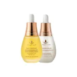 Двухкомпонентный комплект: 15 мл Восстановительное эфирное масло + 15 мл Увлажняющее отбеливающее масло