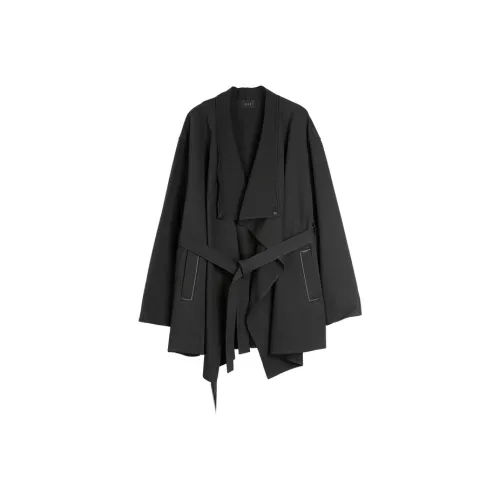 ELLE Черное Женское Короткое Пальто