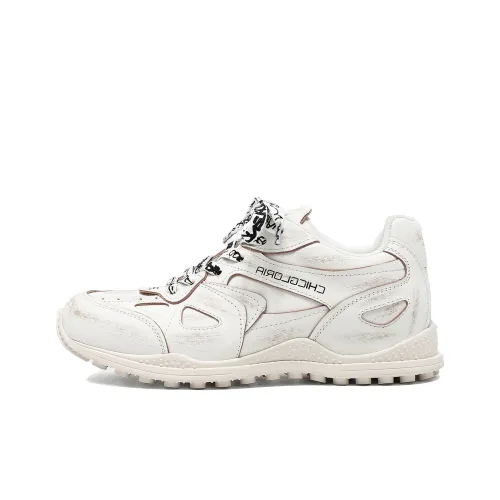 CHICGLORIA Низкий топ обувь с толстой подошвой женская