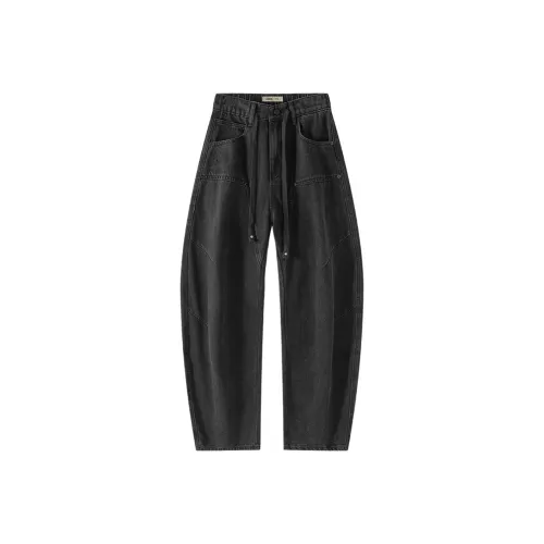 Jeep Черный Унисекс Повседневные Штаны