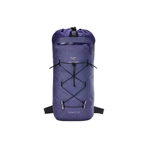 Arcteryx ALPHA FL 20L Альпинистский рюкзак Outdoor Сумка Полиамид Rhythmic Фиолетовый Унисекс