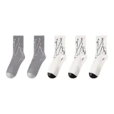 5 пачек подарочных коробок комплект (Молочно-белый 3 + Серо-синий 2)