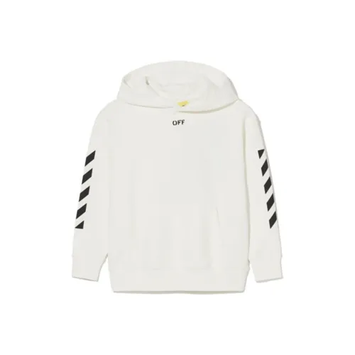 Off Белый Kids Свитшоты