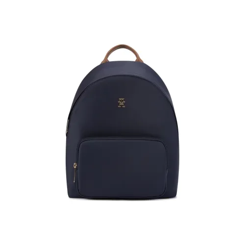 Tommy Hilfiger Полиамид Рюкзак Большой Женский Темно-синий