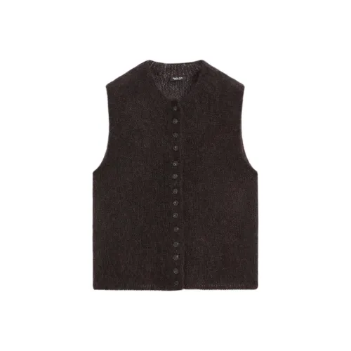 Massimo Dutti Коричневый Женские Майки