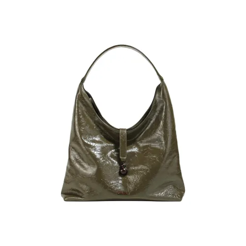 LOSEA ПУ (полиуретан) Сумка через плечо Женская Оливково-зеленая