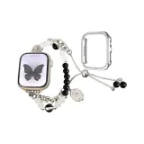 Черная подвеска "Русалка" + серебряный чехол в форме ромба