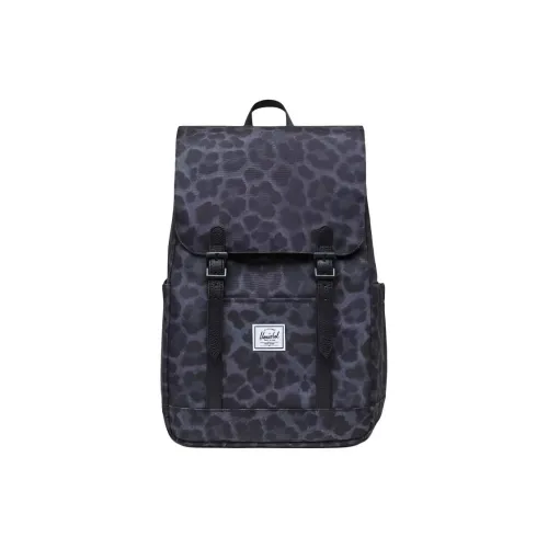 Herschel Переработанный материал Рюкзак Маленький Унисекс Цифровой Леопард Черный