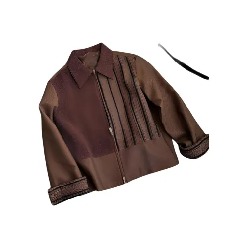 FRLMK Агаровое дерево Кофе Мужские Куртки