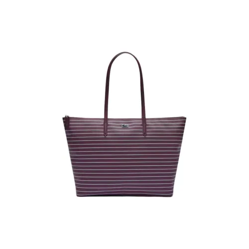 Сумка Tote из ПВХ Сумка для покупок Сумка через плечо Большая женская фиолетовая