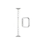 Starlight Mother of Pearl + Silver Diamond Case  
Звездный свет Жемчужная раковина + Серебряный ромб Чехол