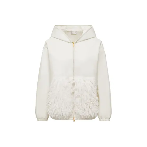 Moncler Тедди Утепленный Пуховик с капюшоном ZIP UP Женские