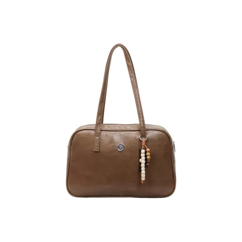 Meow In The Grass ПУ (полиуретан) Сумка через плечо Женская Красно-коричневый Желто-коричневый Кофейный Черный