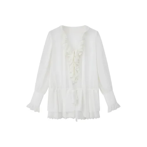 SKYA Белый Женские T-рубашки