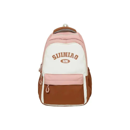 Single Warehouse Нейлон Рюкзак Стандартный Унисекс Розовый Синий Красный Синий Зеленый Хаки Черный