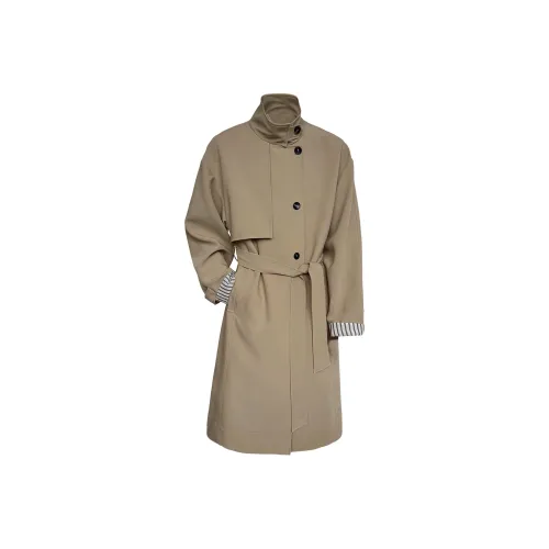 MEGA METRO 2025 Осенне-зимний тренчкот Унисекс