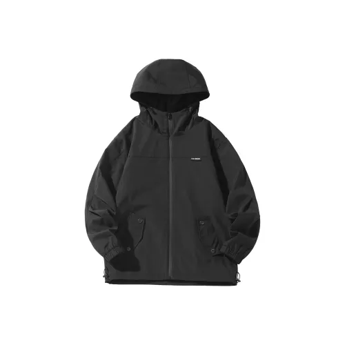 PEA Черный Унисекс Куртки