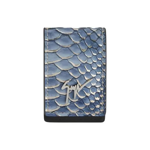 Giuseppe Zanotti GZ Кожа Держатель для карт Держатель для карт Мужской Синий