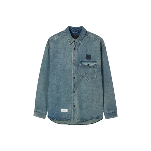 Alpha Industries Мужские Синие Рубашки