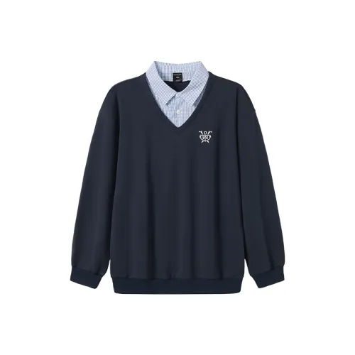 WAYNEXZAVIER Синий Мужской Свитшот