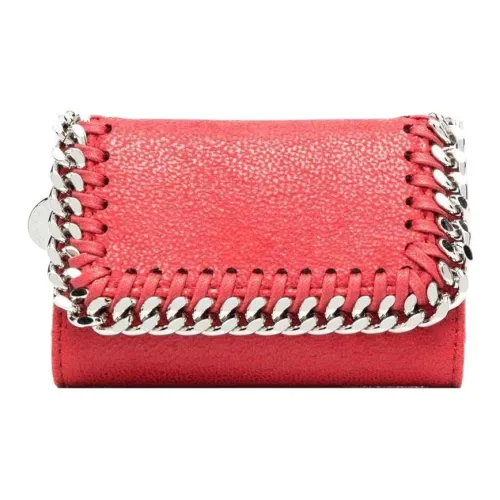 Stella McCartney Falabella Полиуретан Key Pouch Женские Красный