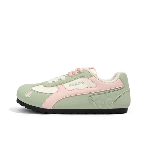 Babaya Slip-resistant Легкий Амортизация Низкий Топ KIDS Lifestyle Shoes Розовый Зеленый Подростки