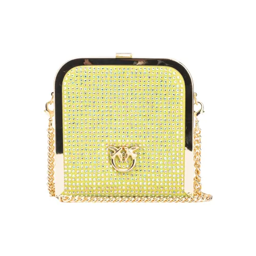 PINKO Полиэстер Одно плечо Через плечо Клатч Мини Женский Желтый