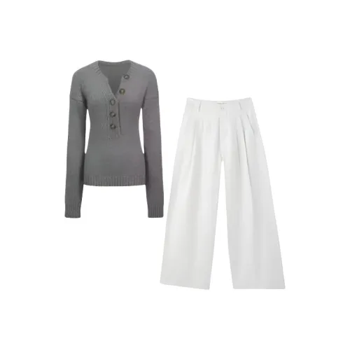 TIBINB Комплект Женские Повседневные Костюмы