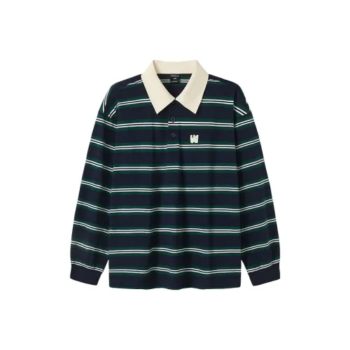 WAYNEXZAVIER Blue Men's Polo