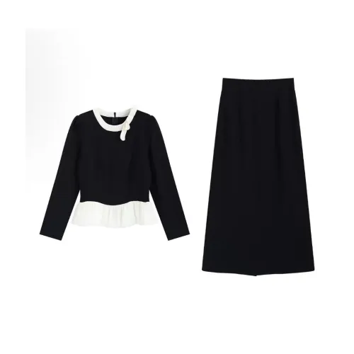 BIFH Черный Женские Комплекты с Юбкой