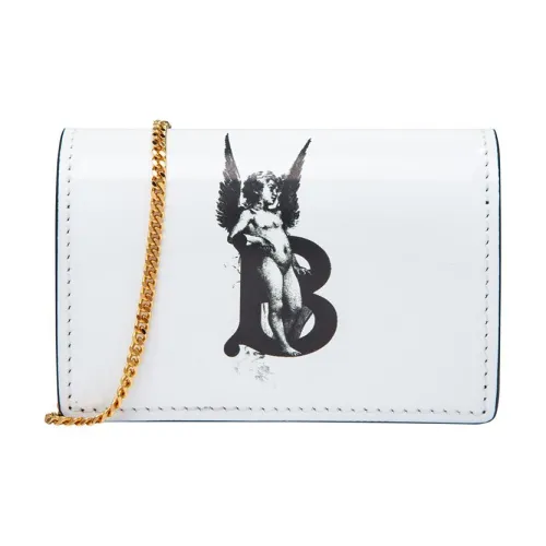 Burberry Телячья кожа Сумка через плечо Мини Женская Белая