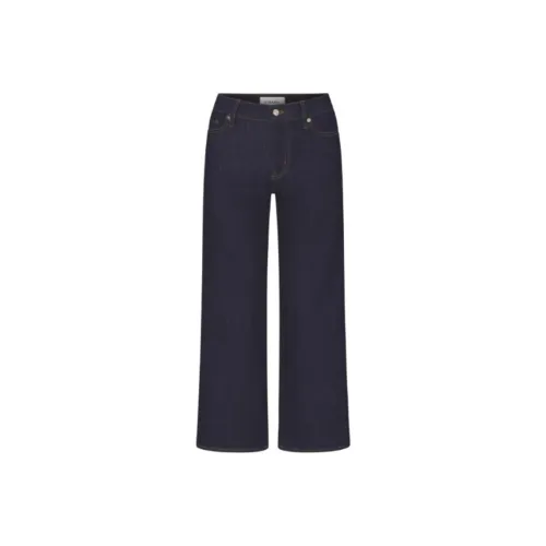 Рамка Темно-синий Женские Джинсы