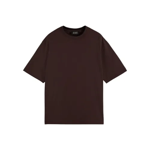 Scotch Soda Темно-красные Мужские T-рубашки