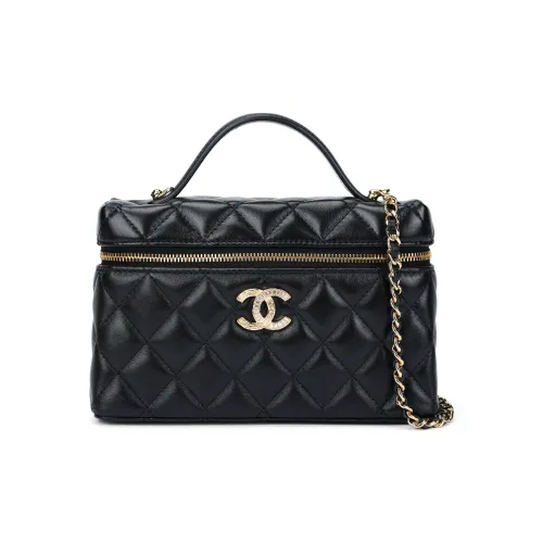 Chanel Lambskin Bag Women's Black