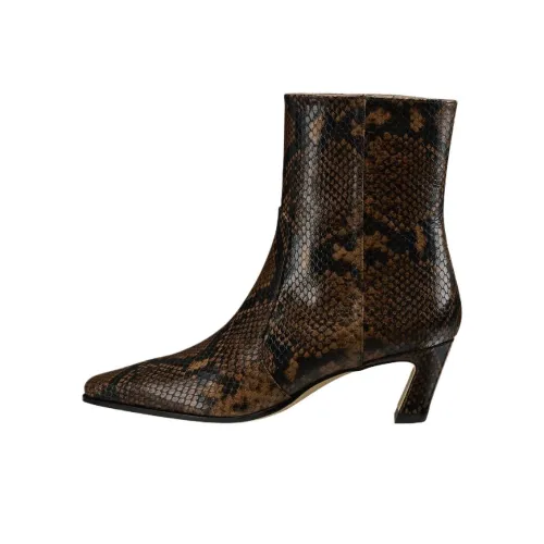 Stuart Weitzman SW Stassi Ботильоны 5 см Женские Коричневые