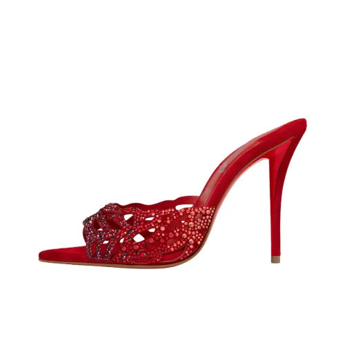 CL Шлепанцы 10 см Женские Red