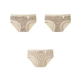 [3 упаковки] Зебра с принтом + Леопард с принтом + Бант