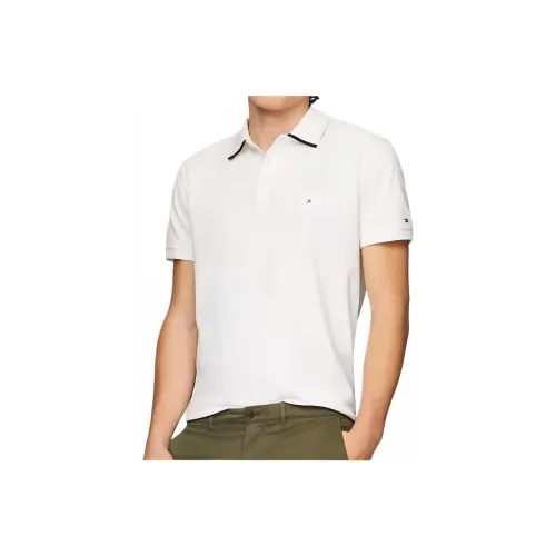 Tommy Hilfiger Polo Мужское Белое