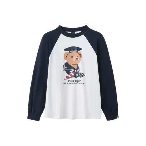 WAYNEXZAVIER Длинный рукав Т-рубашка Мужская