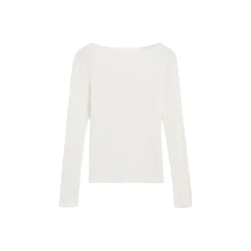 Massimo Dutti Экрю Женские T-рубашки