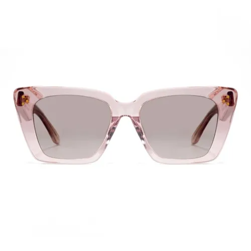 Vivienne Westwood Нерегулярная форма Солнцезащитные очки Унисекс Розовый