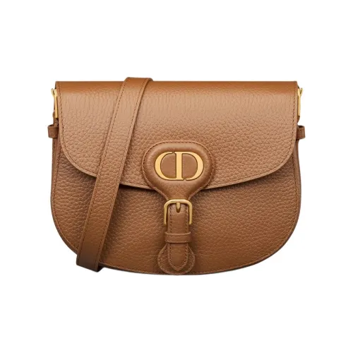 DIOR Bobby Телячья кожа Сумка-хобо Сумка на плечо Средний Женские CAMEL
