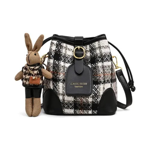 Crtnzo Kroez Сумка через плечо сумка-ведро стандартная женская черная