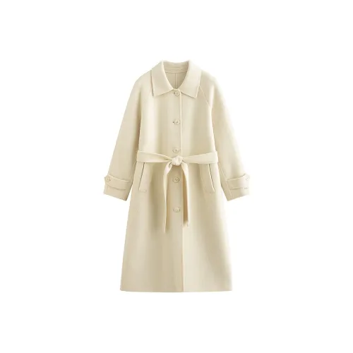 Inman Толстый Текстура Теплоизоляционный Элегантность TREASURE Похудение Доступный Модный ATMOSPHERE Пальто Женские